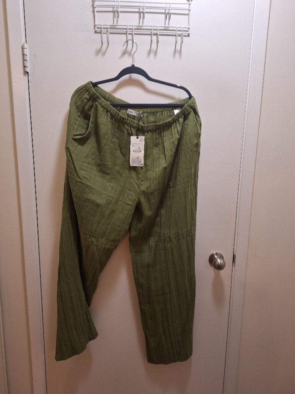 ZARA COTTON PANTS.